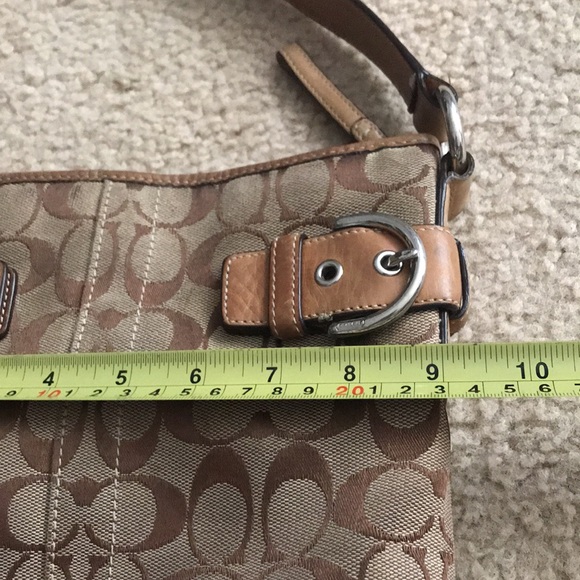 Coach signature slim shoulder bag 3577 - Picture 9 of 13